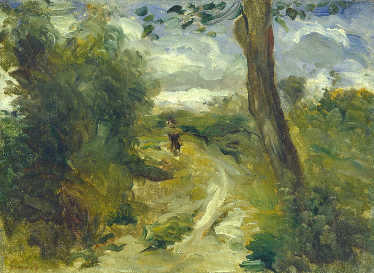 Krajobraz między burzami, 18741875. autorstwa Pierre Auguste Renoir