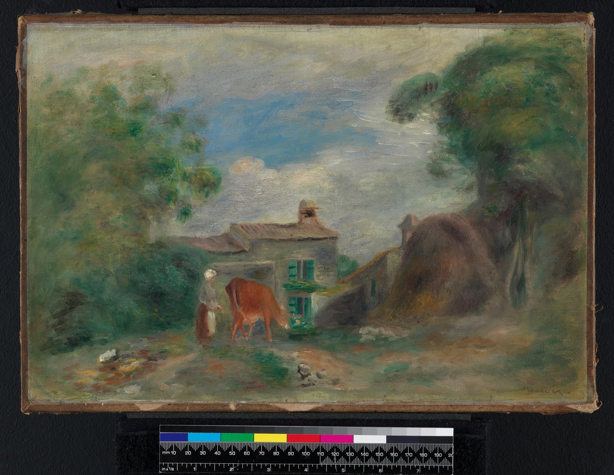 Pejzaż z postaciami, przed 1919 autorstwa Pierre Auguste Renoir
