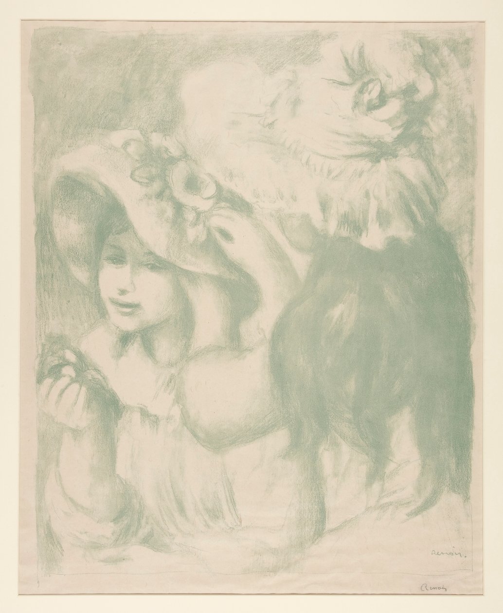 Le Chapeau ?pingl? (Przypięty Kapelusz) autorstwa Pierre Auguste Renoir