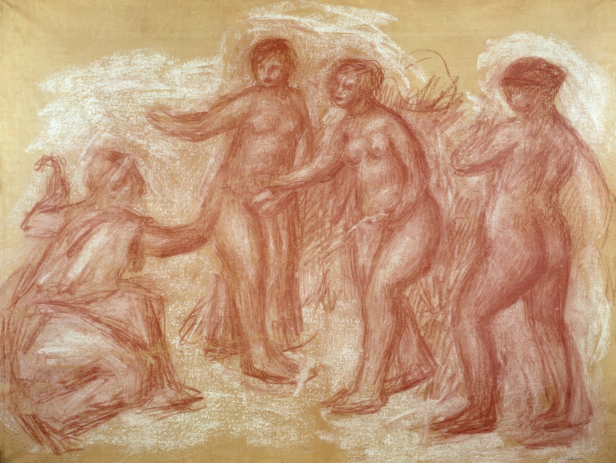 Wyrok Paryża autorstwa Pierre Auguste Renoir
