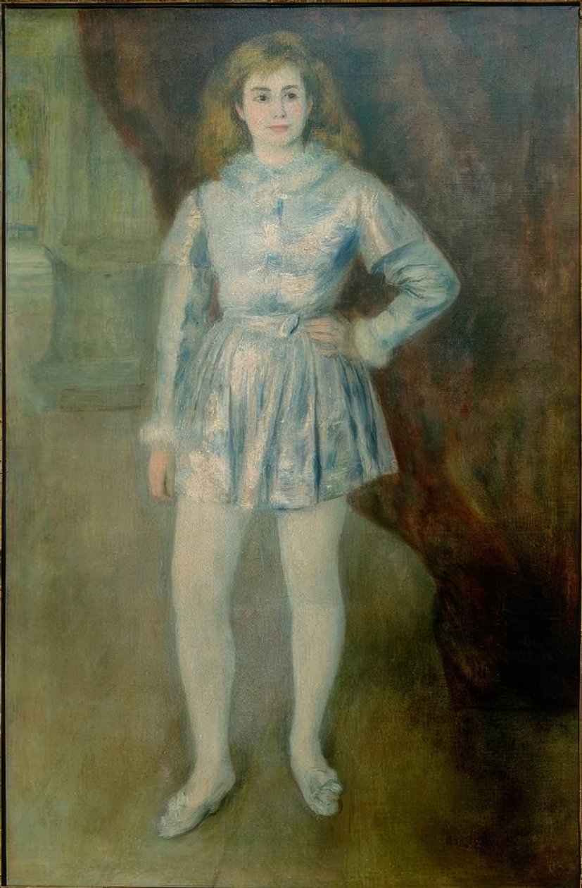 Strona. Madame Henriot w transwestycie autorstwa Pierre Auguste Renoir