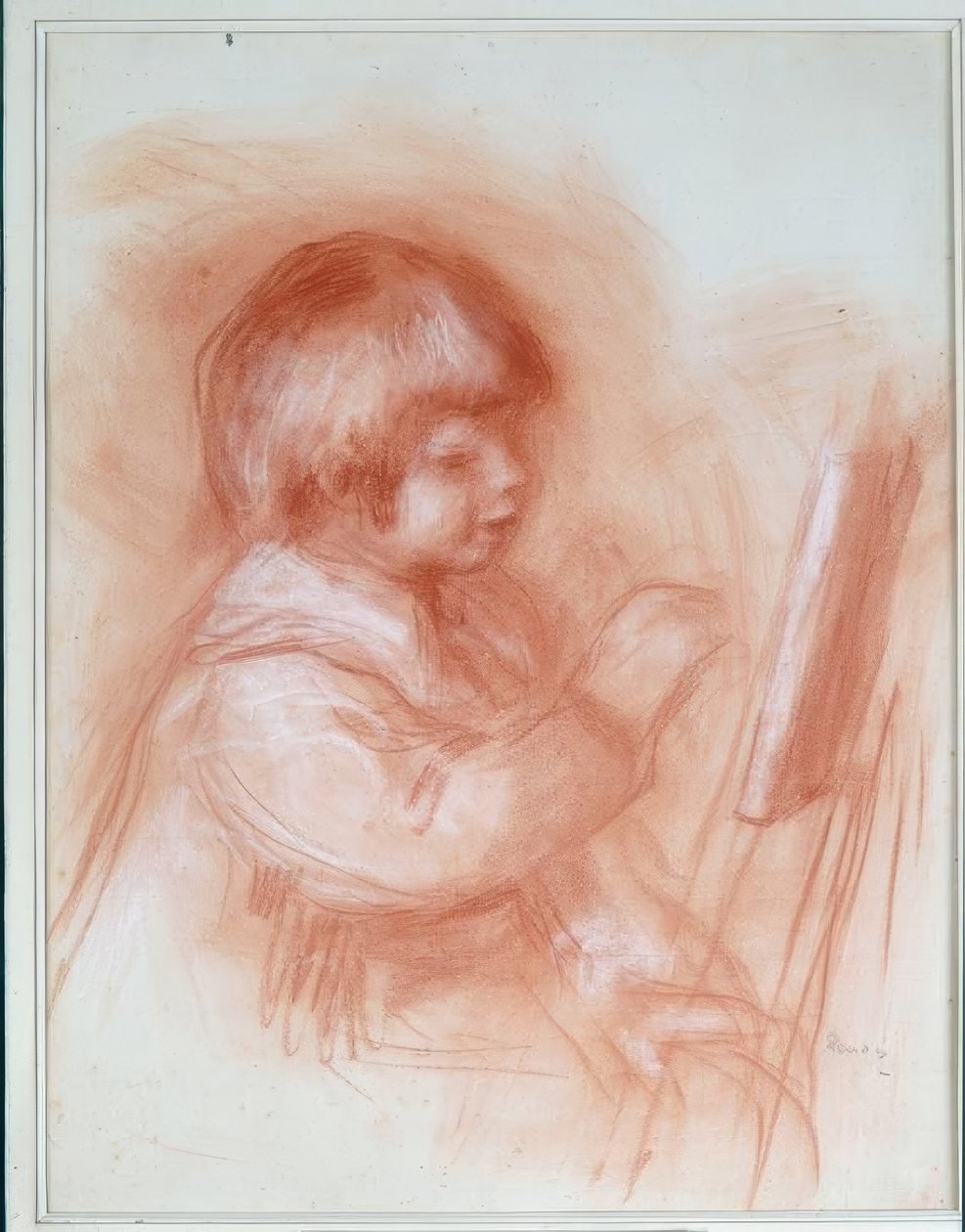 Mały malarz autorstwa Pierre Auguste Renoir