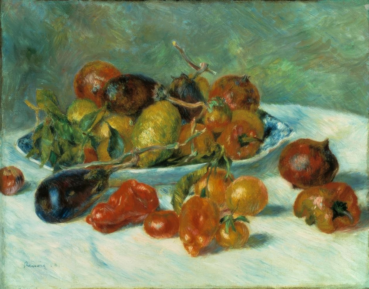 Owoce w Midi autorstwa Pierre Auguste Renoir