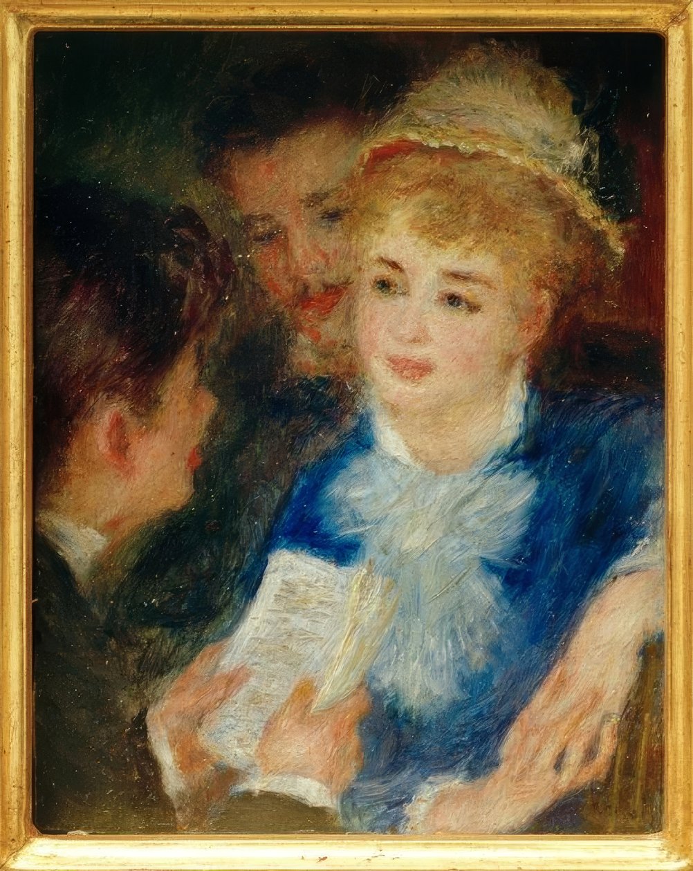 Próbka do czytania autorstwa Pierre Auguste Renoir