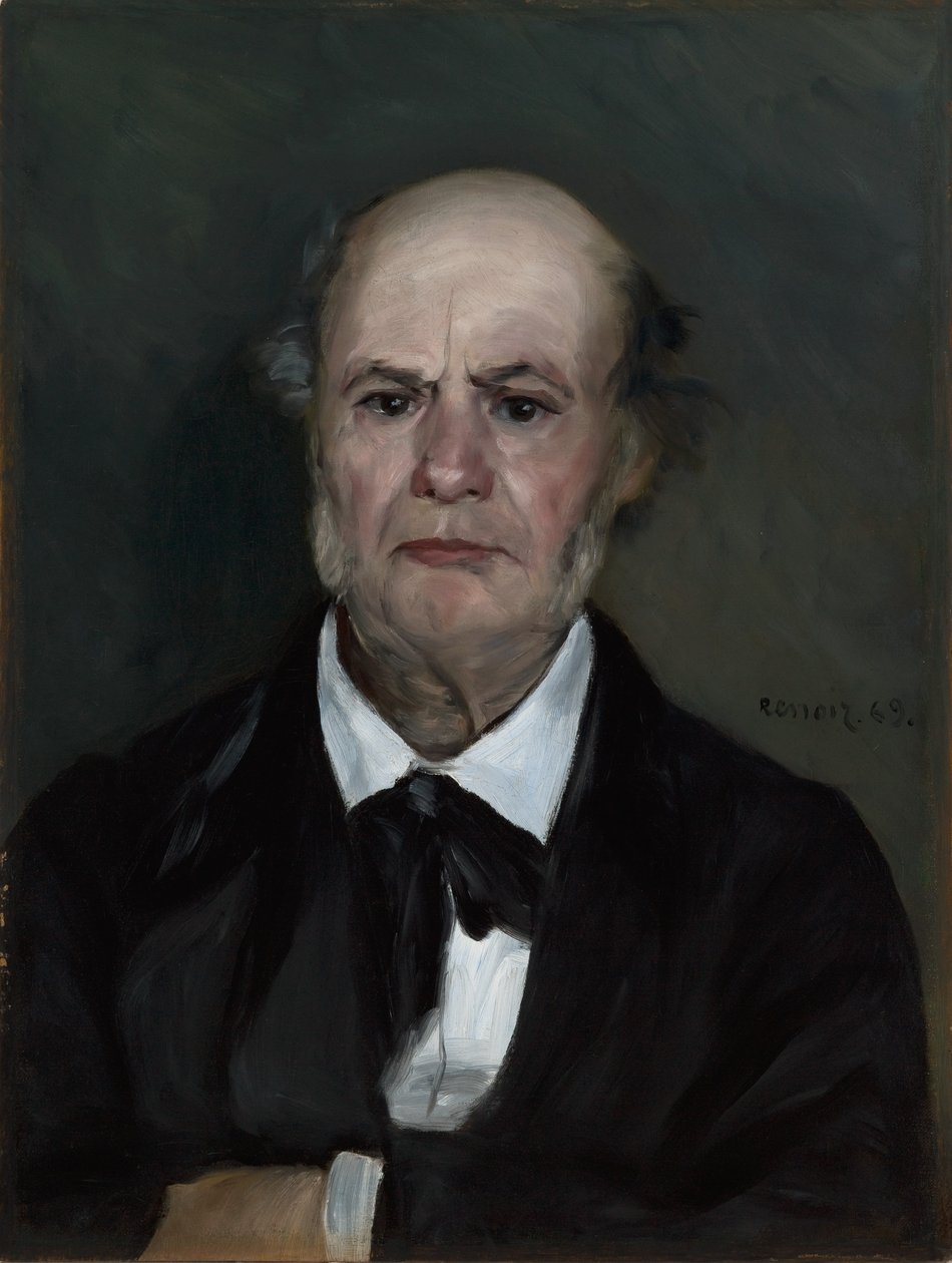 Léonard Renoir, Ojciec artysty autorstwa Pierre Auguste Renoir
