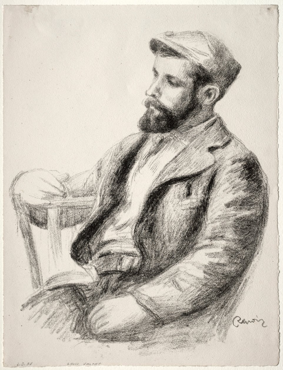 Louis Valtat, 1904. autorstwa Pierre Auguste Renoir