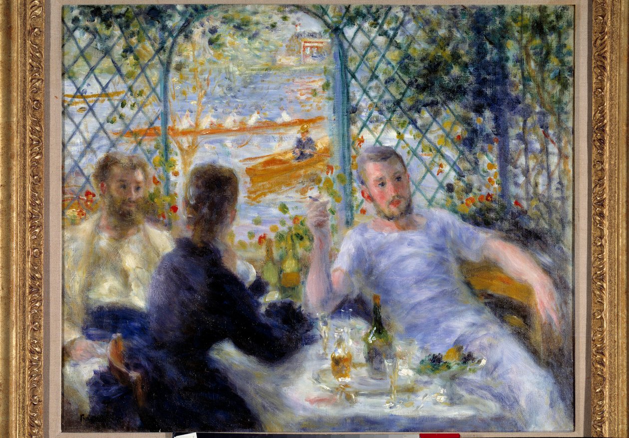 Lunch w restauracji Fournaise lub lunch dla wioślarzy autorstwa Pierre Auguste Renoir