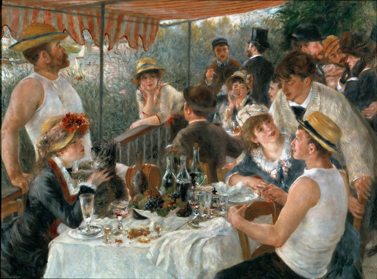 Obiad Żeglarzy autorstwa Pierre Auguste Renoir