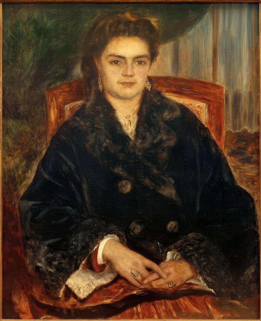 Pani Edouard Bernier autorstwa Pierre Auguste Renoir