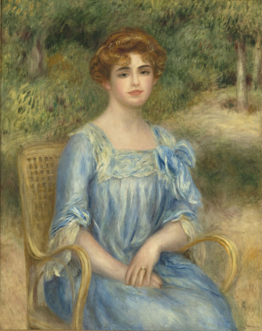Pani Gaston Bernheim de Villers, z domu Suzanne Adler, 1901 autorstwa Pierre Auguste Renoir