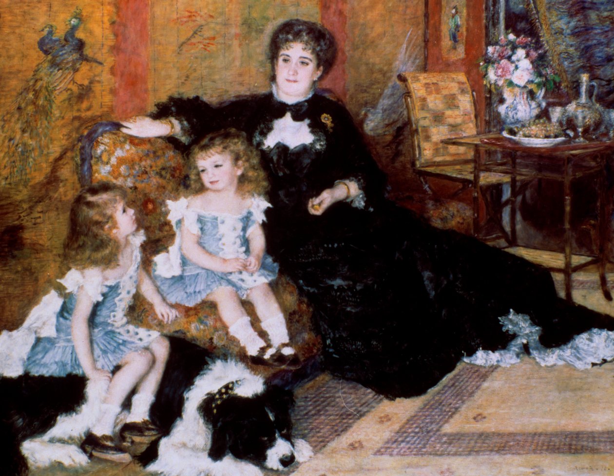 Madame Georges Charpentier i jej dzieci, 1878 autorstwa Pierre Auguste Renoir