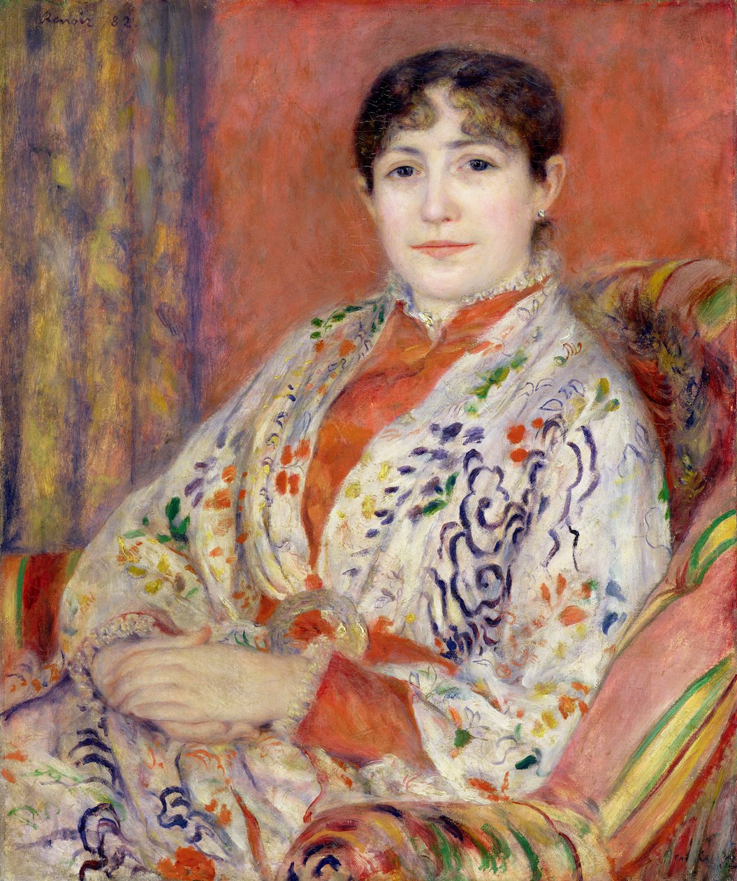 Madame Heriot, 1882 autorstwa Pierre Auguste Renoir