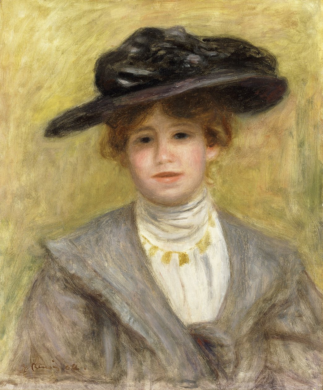 Madame Paul Valéry, 1904 autorstwa Pierre Auguste Renoir