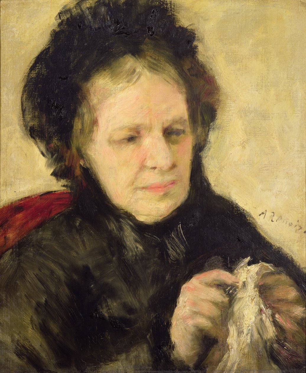 Madame Theodore Charpentier (1802-75) c.1869 (olej na płótnie) autorstwa Pierre Auguste Renoir