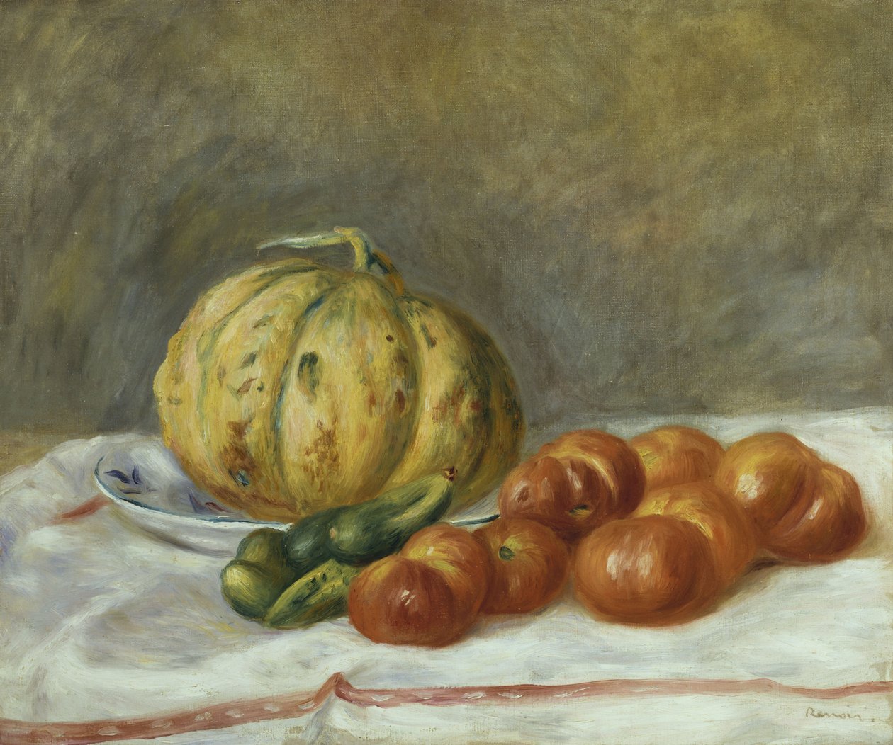 Melon i Pomidory, 1903 autorstwa Pierre Auguste Renoir