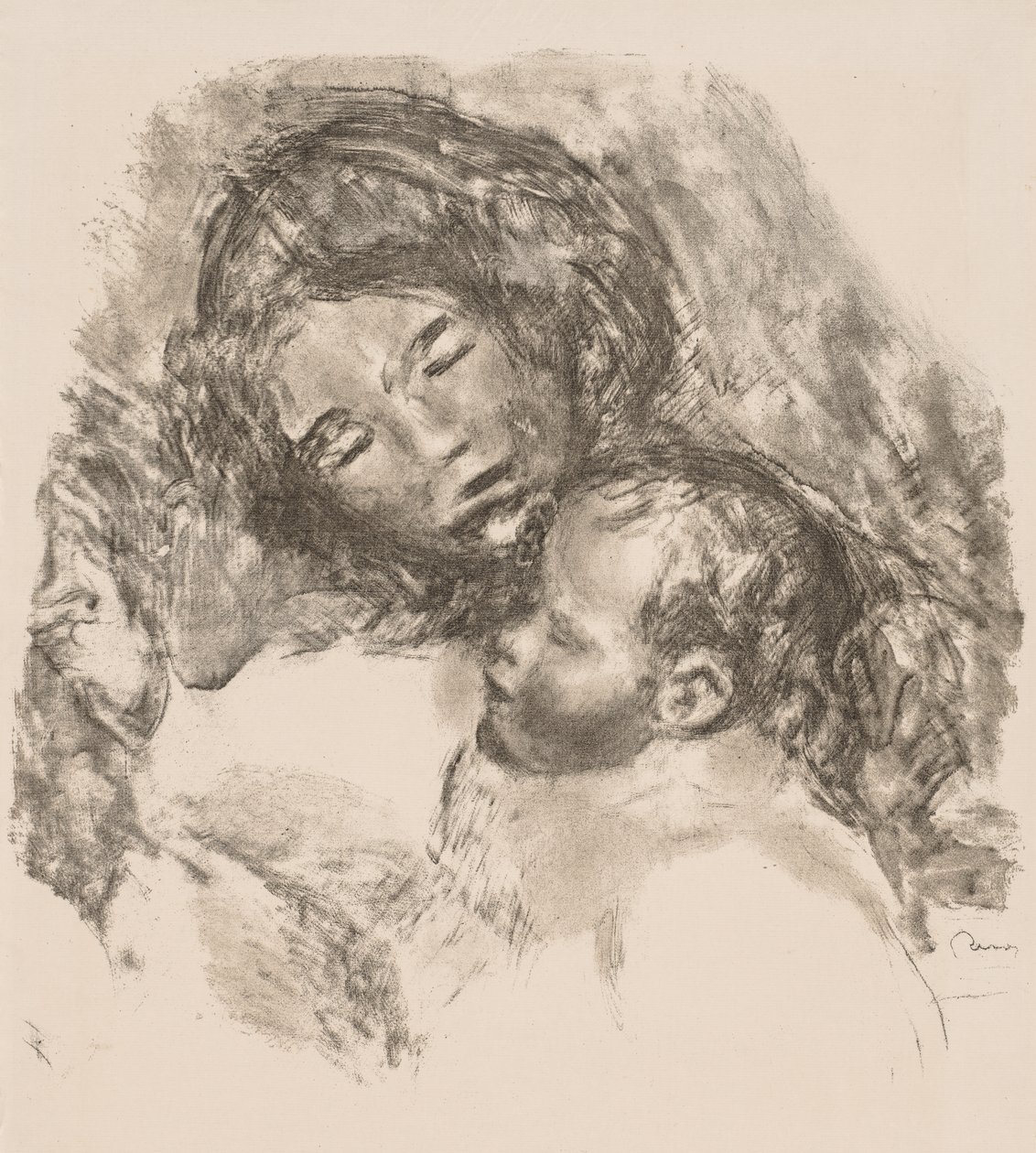 Macierzyństwo, 1912. autorstwa Pierre Auguste Renoir