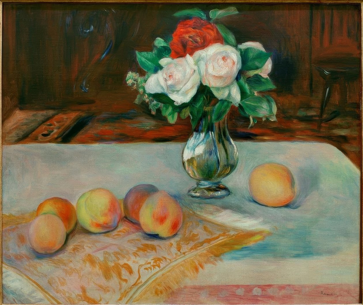 Martwa natura autorstwa Pierre Auguste Renoir
