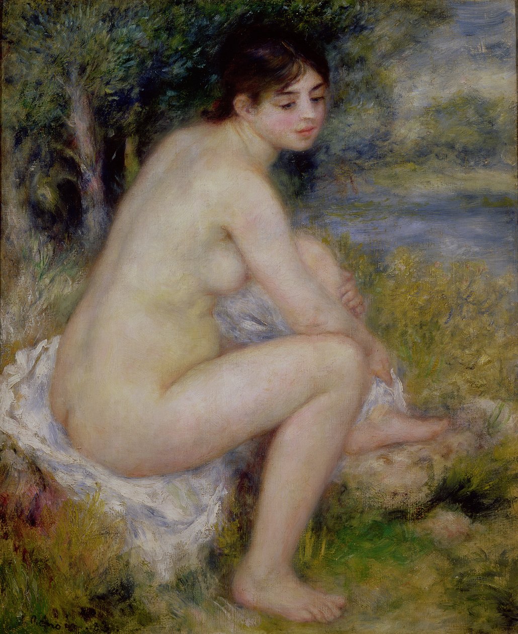 Akt w krajobrazie autorstwa Pierre Auguste Renoir