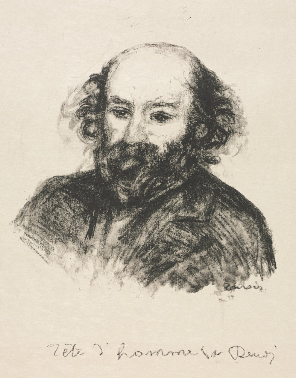 Paul Cézanne autorstwa Pierre Auguste Renoir