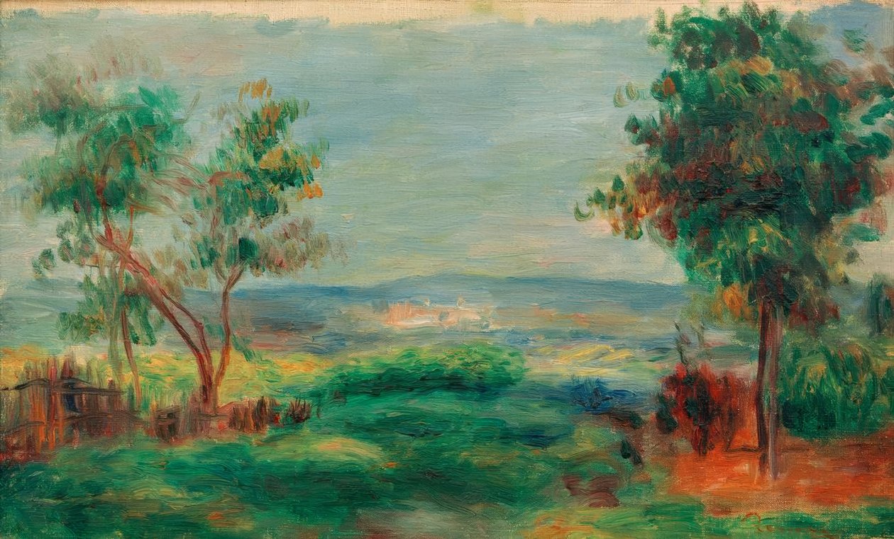 Wieś autorstwa Pierre Auguste Renoir