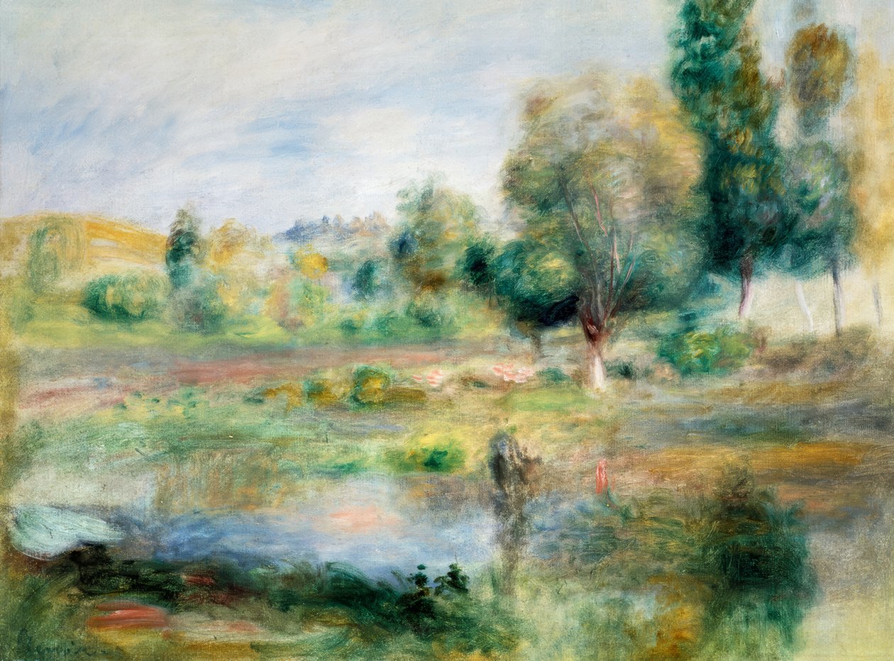 Krajobraz autorstwa Pierre Auguste Renoir
