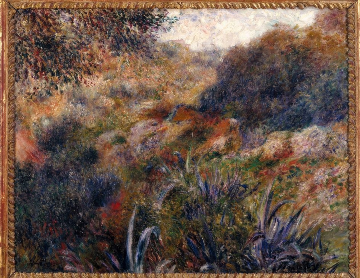 Algierski krajobraz. Wąwóz Dzikiej Kobiety autorstwa Pierre Auguste Renoir