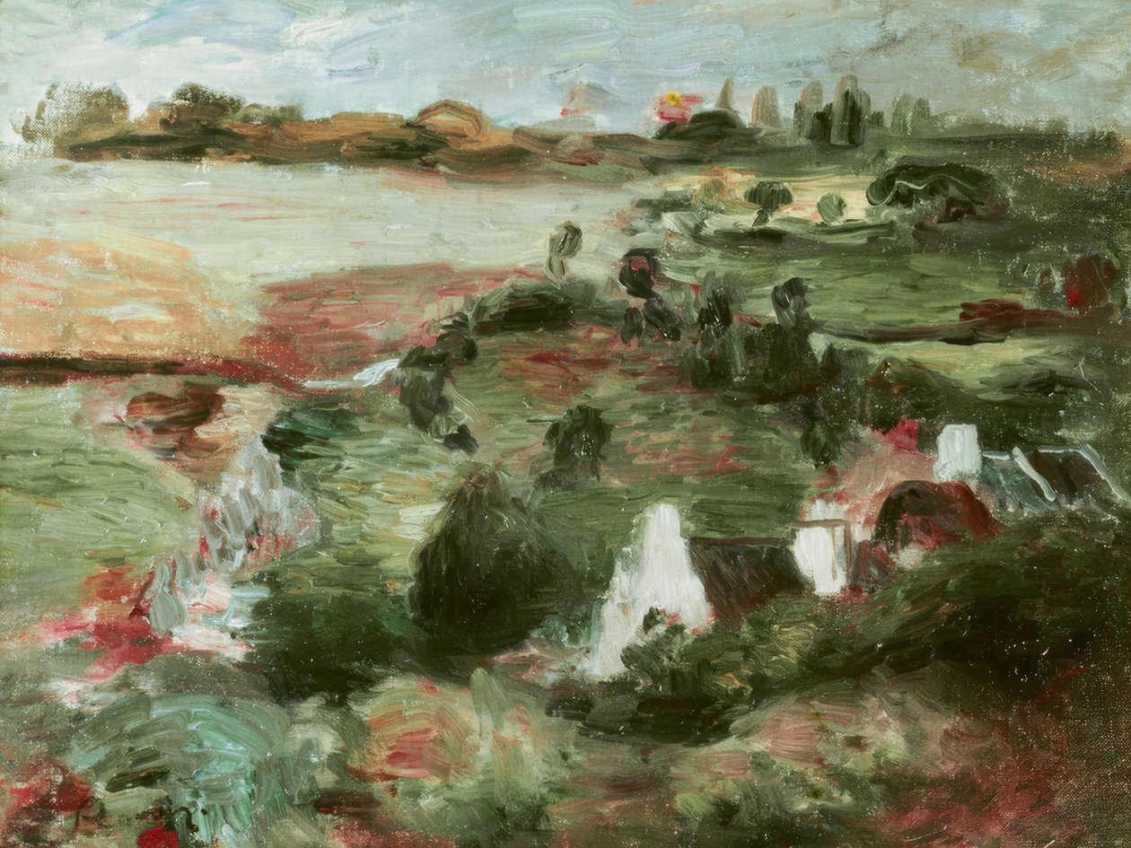 Krajobraz Bretanii autorstwa Pierre Auguste Renoir