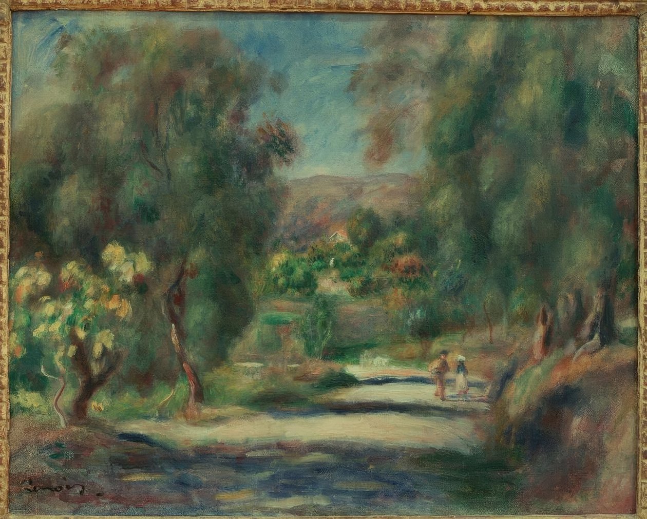 Krajobraz Cagnes autorstwa Pierre Auguste Renoir