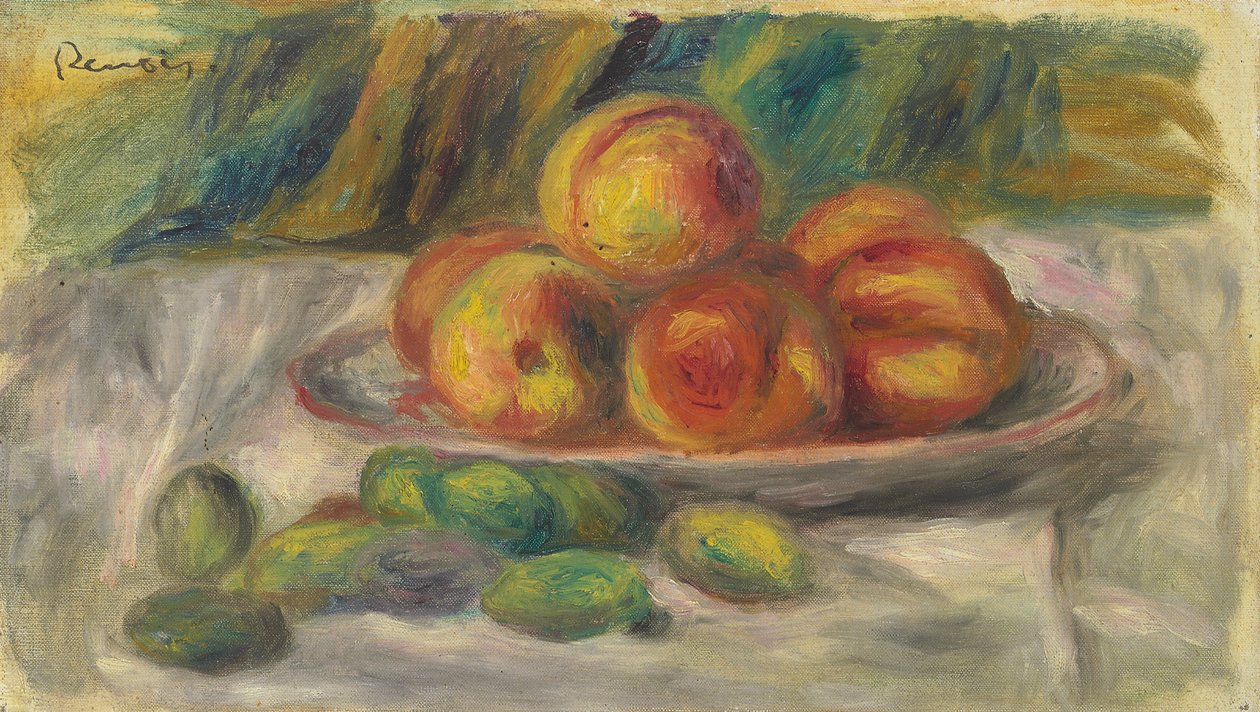 Brzoskwinie i Migdały autorstwa Pierre Auguste Renoir