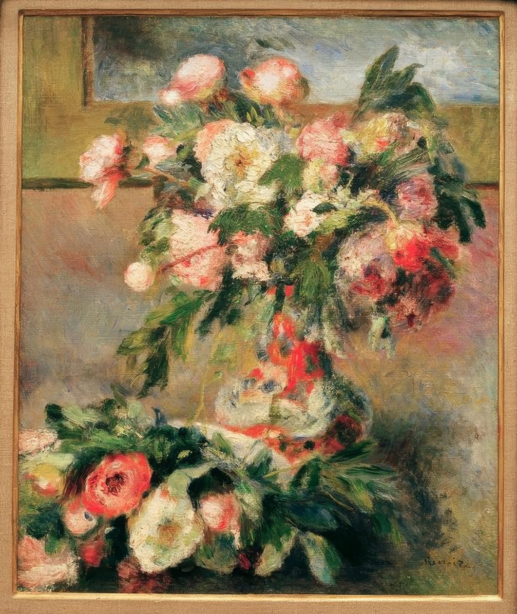 Pivoines autorstwa Pierre Auguste Renoir