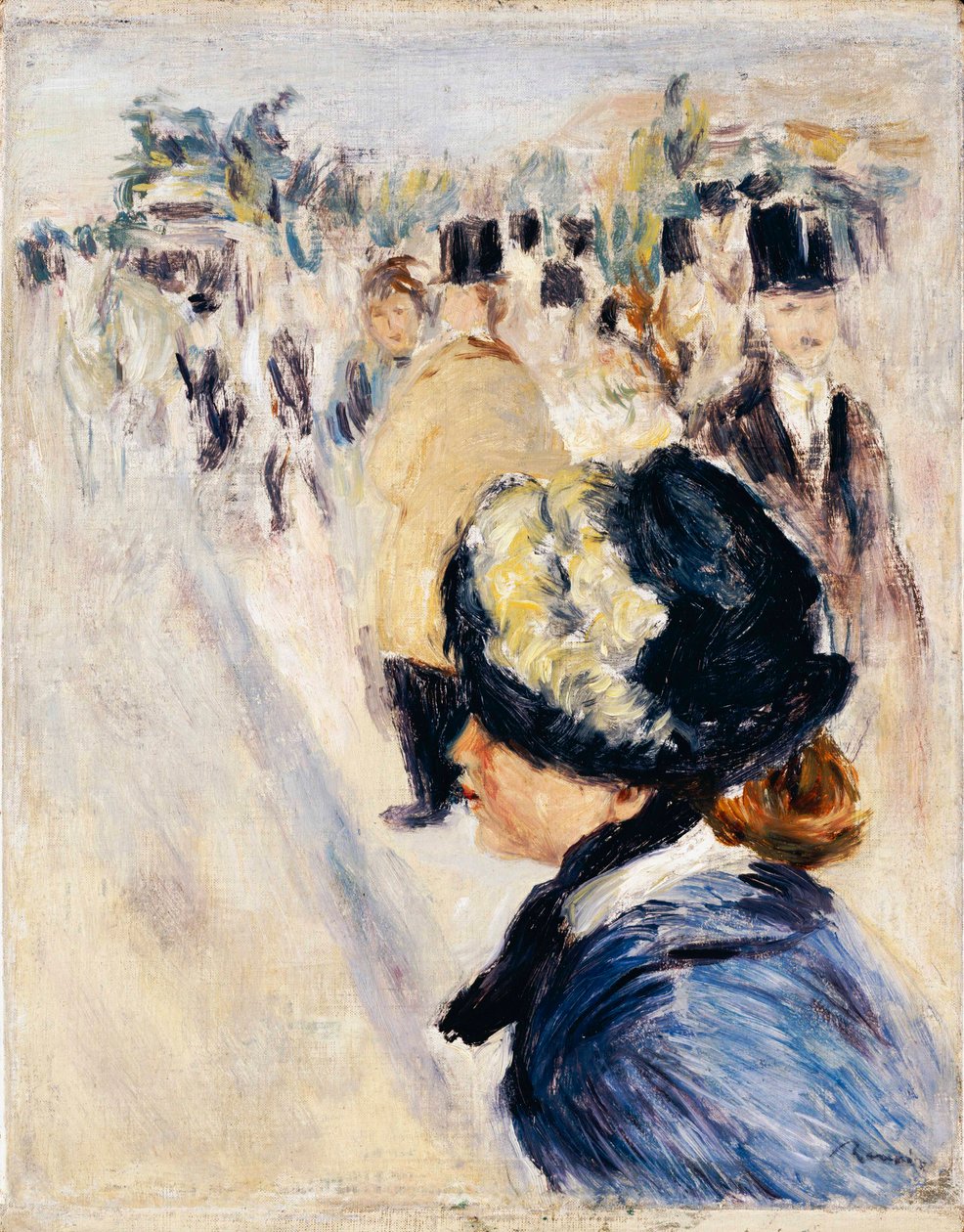 Plac Clichy, ok.1880 autorstwa Pierre Auguste Renoir