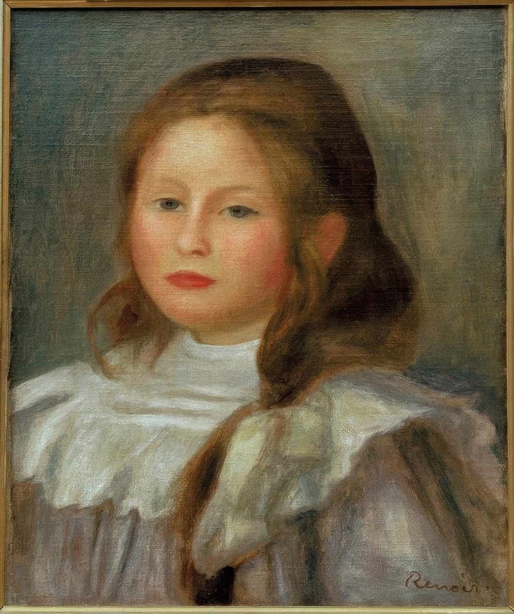 Portret dziecka autorstwa Pierre Auguste Renoir
