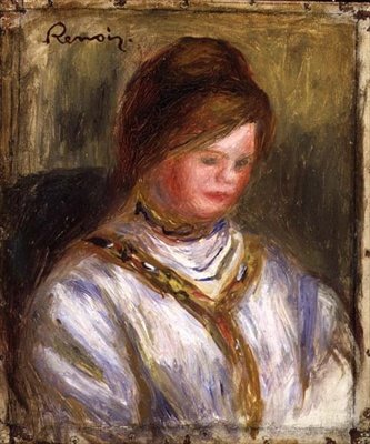 Portret, ok. 1906 (olej na płótnie) autorstwa Pierre Auguste Renoir