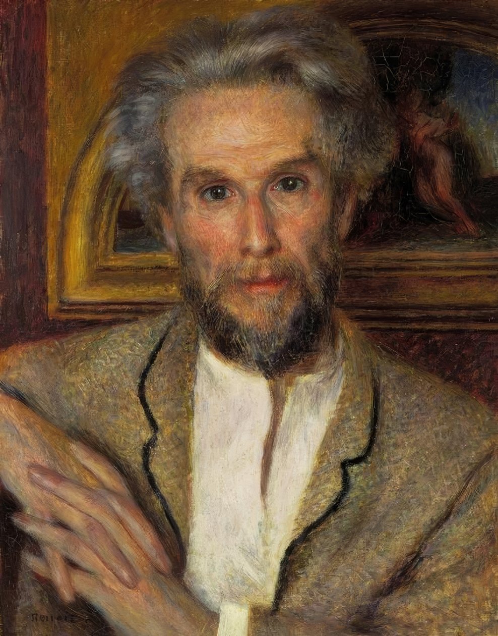 Portret Chocqueta autorstwa Pierre Auguste Renoir