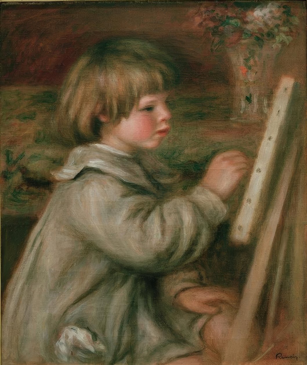 Portret malarstwa Claude