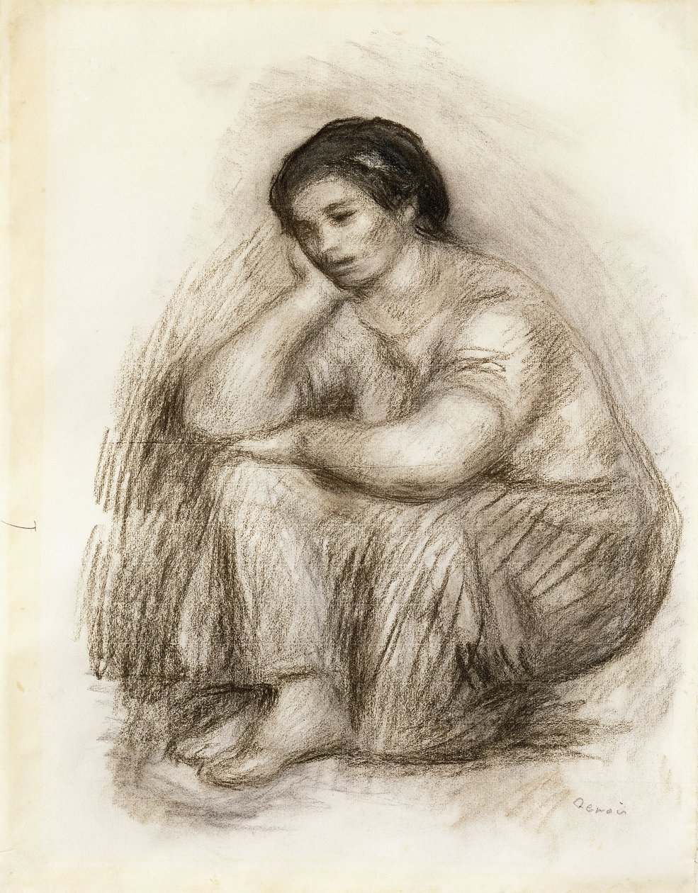 Portret Gabrielli, autorstwa Pierre Auguste Renoir