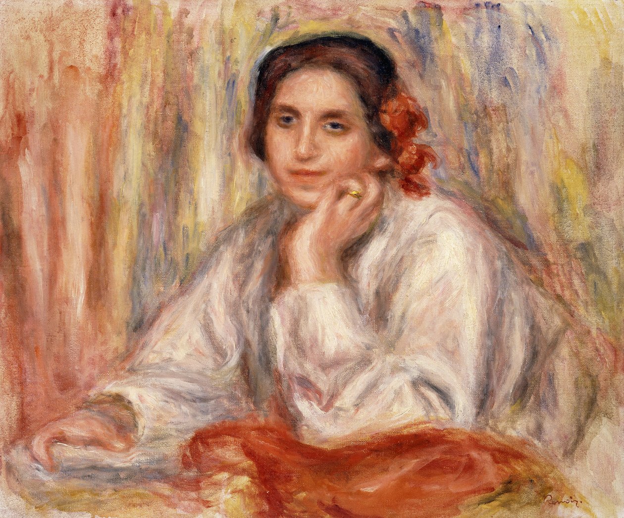 Portret Very Sergine Renoir, 1914 autorstwa Pierre Auguste Renoir