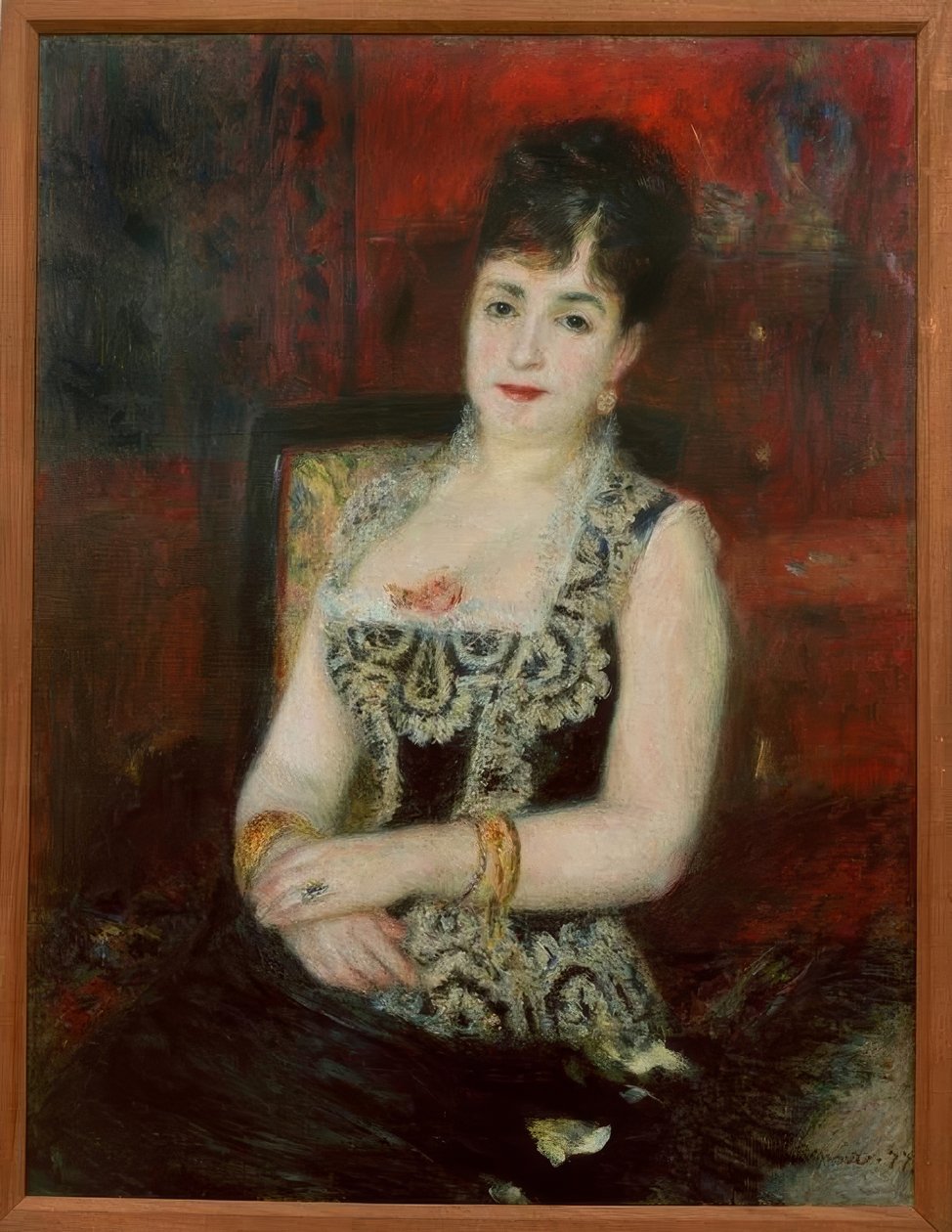 Portret hrabiny Pourtalès autorstwa Pierre Auguste Renoir