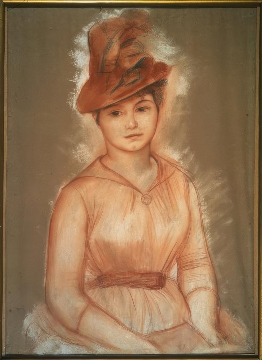 Portret kobiety autorstwa Pierre Auguste Renoir
