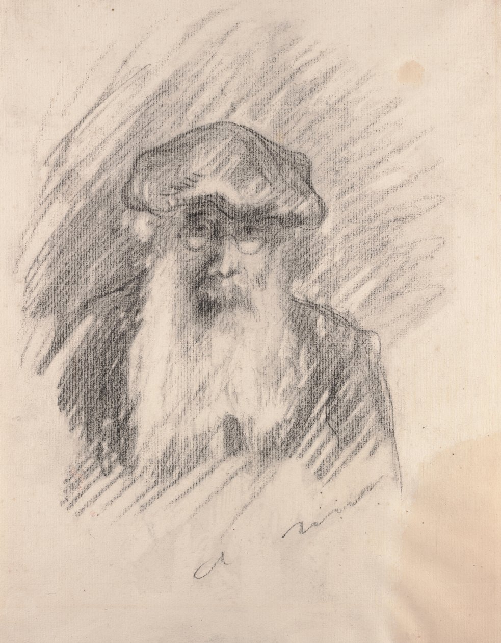 Portret Camille Pissarro, ok. 1893–94 autorstwa Pierre Auguste Renoir