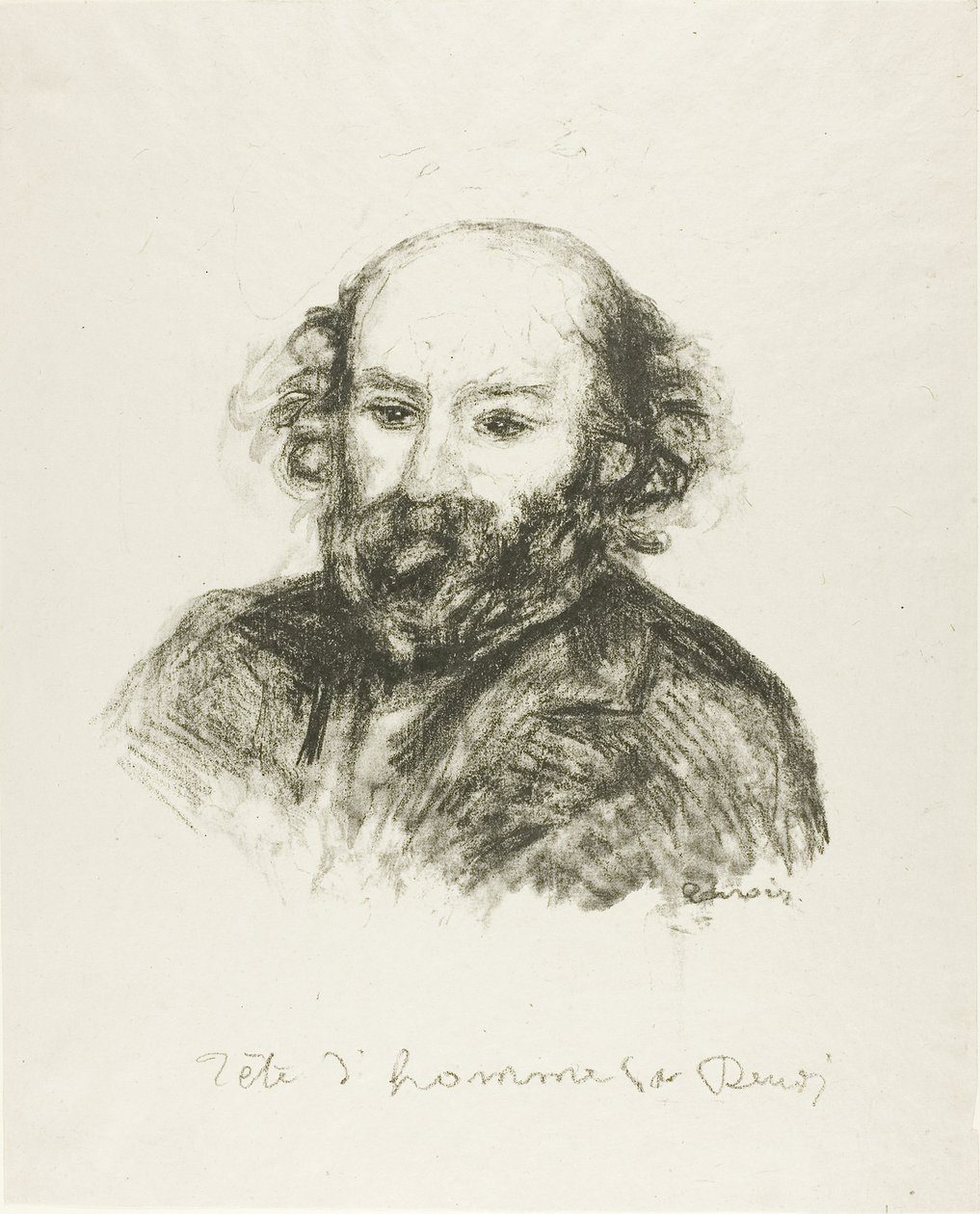 Portret Cezannea autorstwa Pierre Auguste Renoir