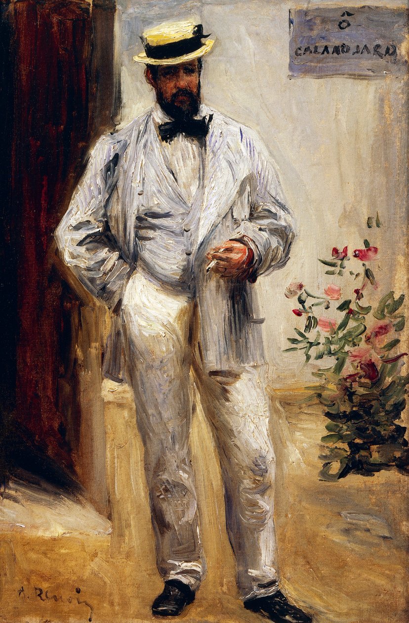 Portret Charlesa Le Coeura — Pierre-Auguste Renoir autorstwa Pierre Auguste Renoir