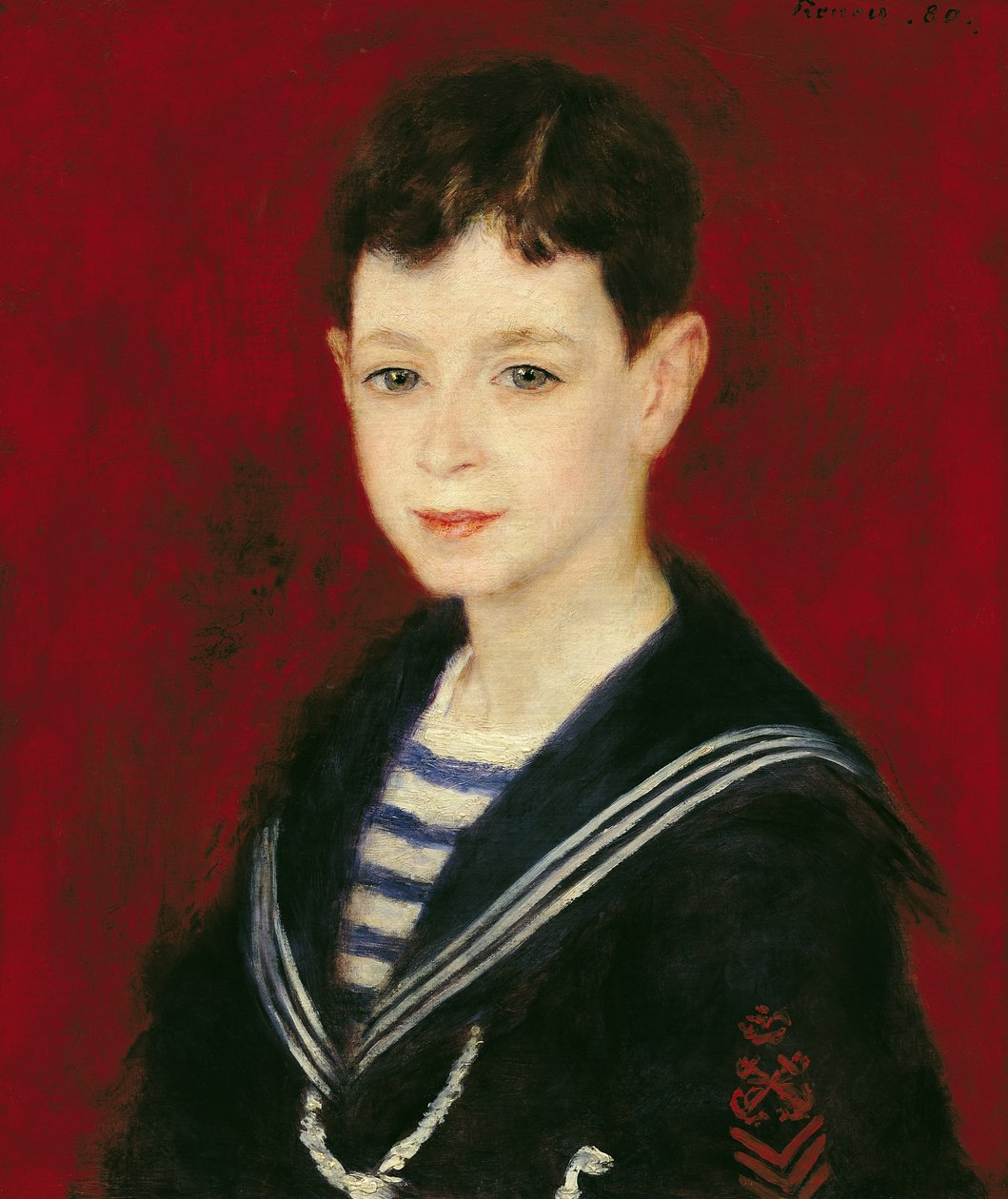 Portret Fernanda Halphena (1872-1917) 1880 (olej na płótnie) autorstwa Pierre Auguste Renoir