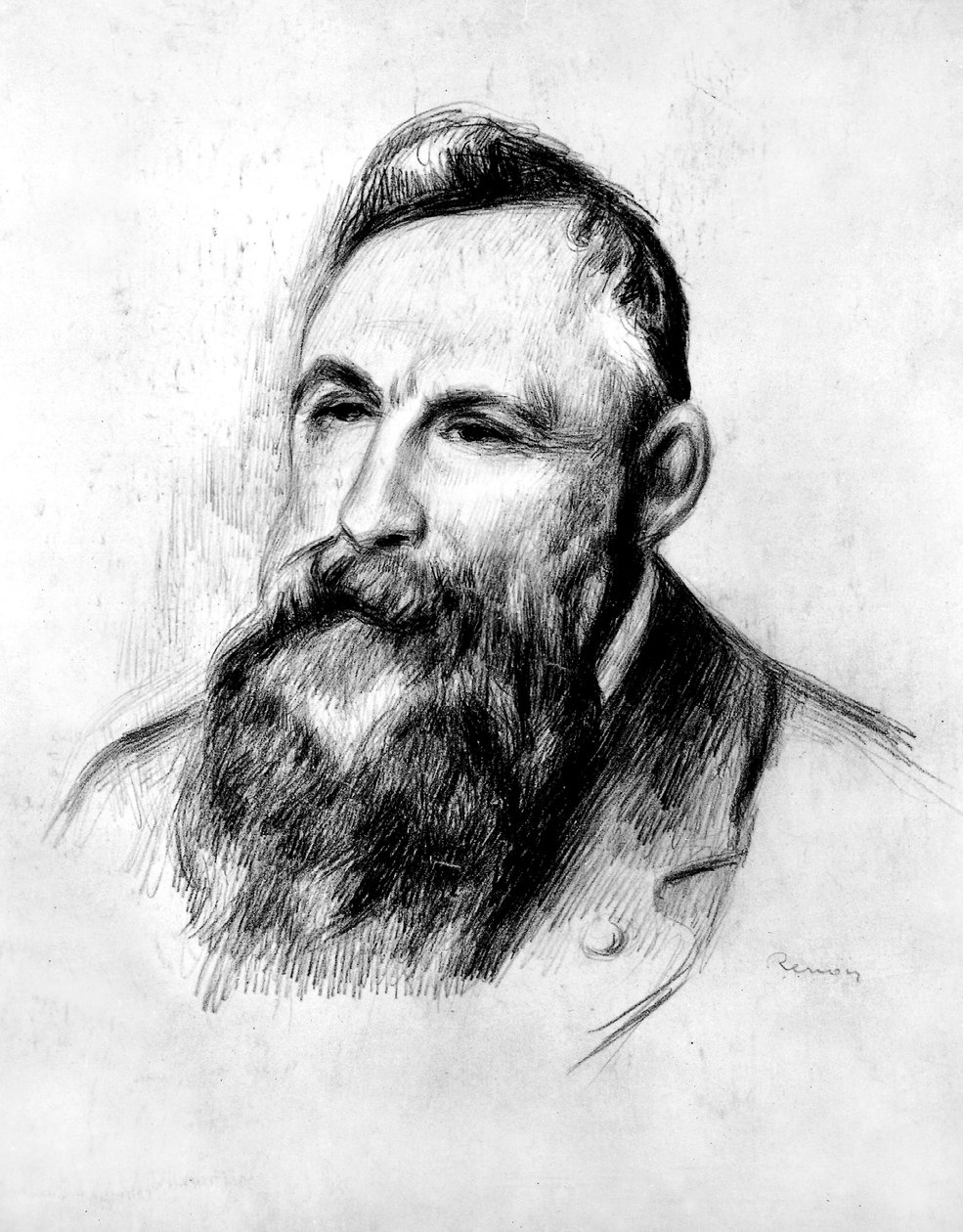 Portret francuskiego rzeźbiarza Auguste