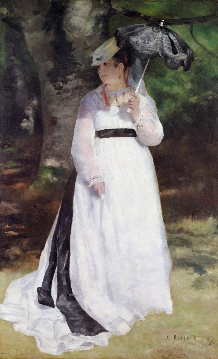 Portret Lisy autorstwa Pierre Auguste Renoir