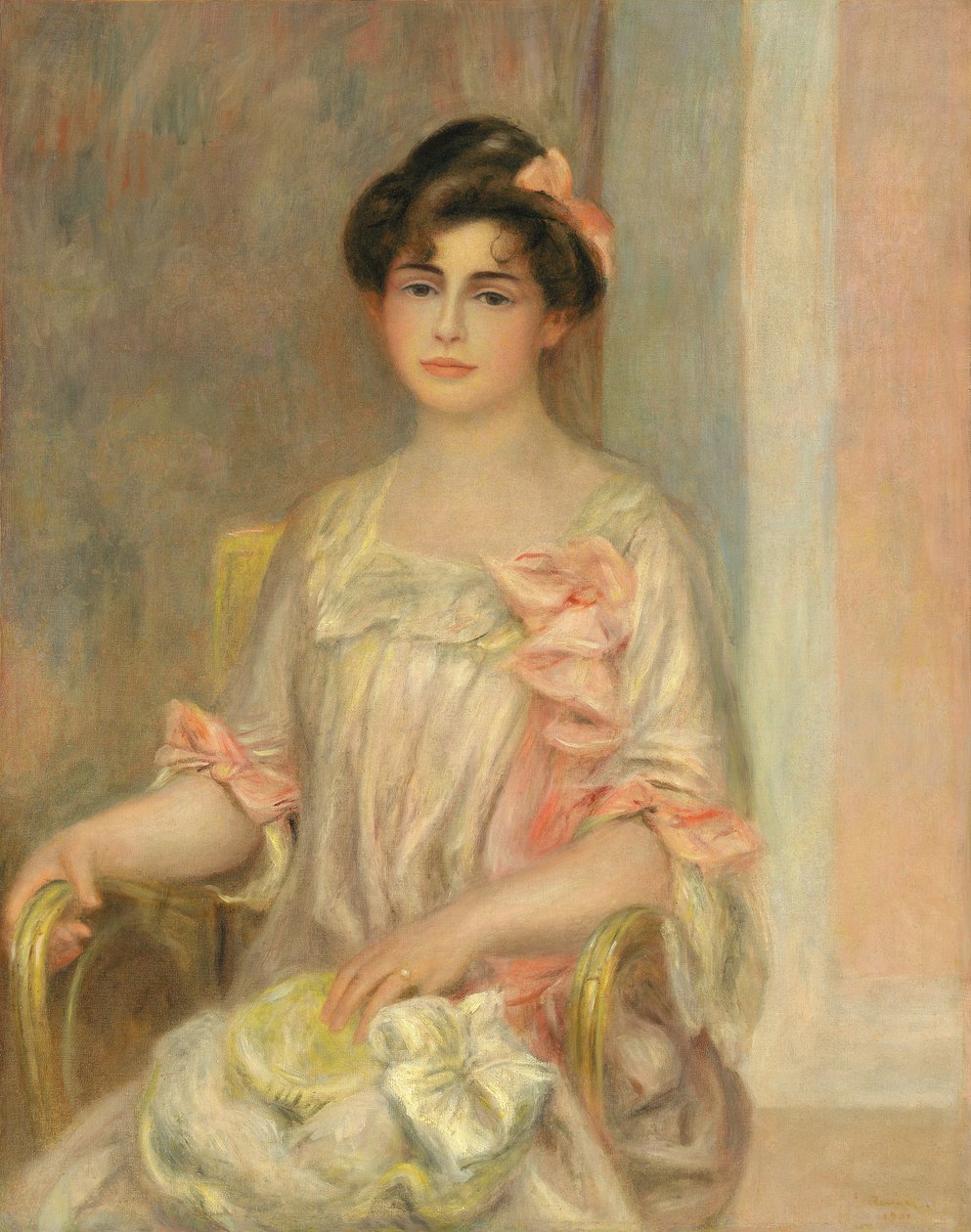 Portret Madame Josse Bernheim-Dauberville (z domu Mathilde Adler) autorstwa Pierre Auguste Renoir