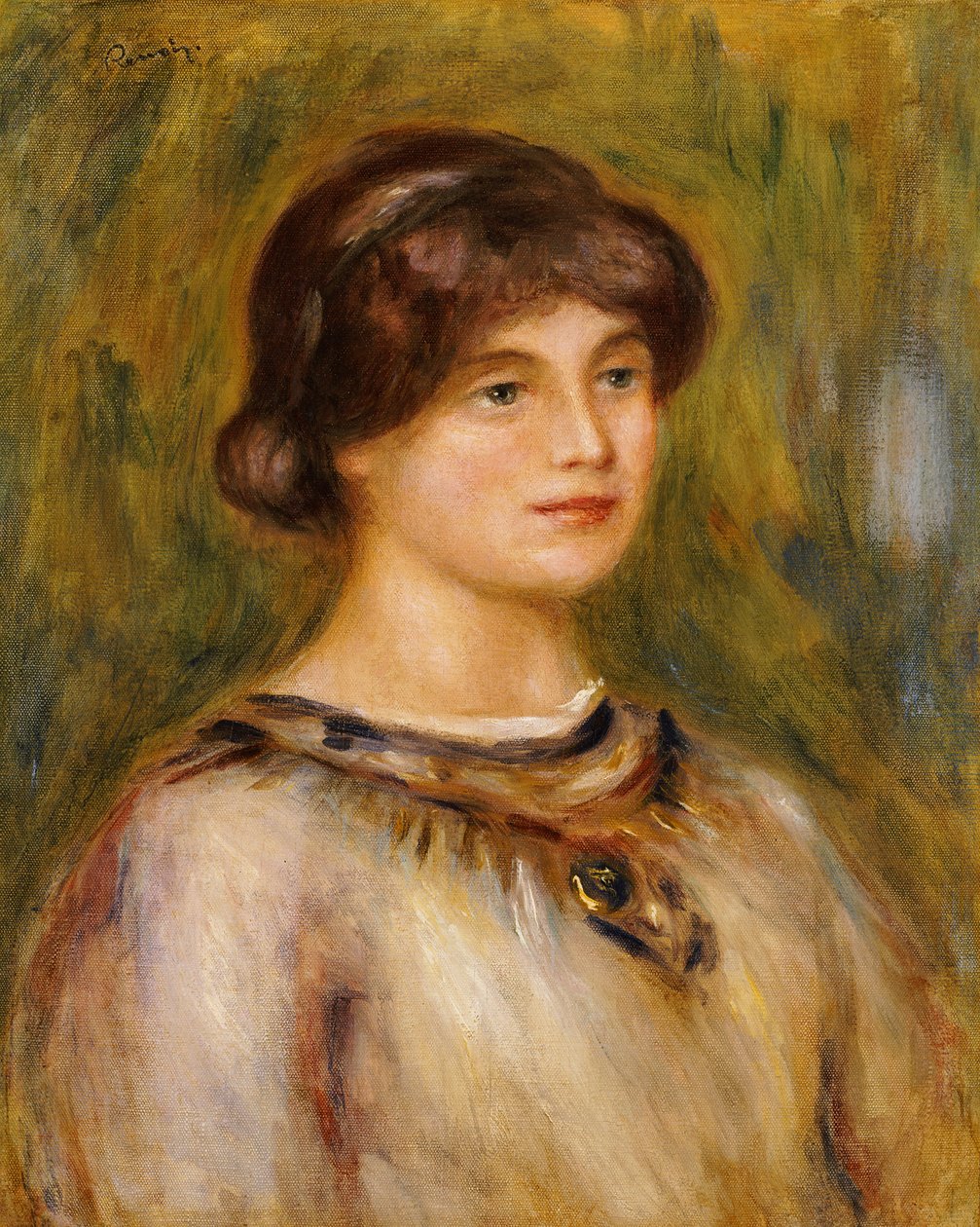 Portret Marie Lestinguez autorstwa Pierre Auguste Renoir