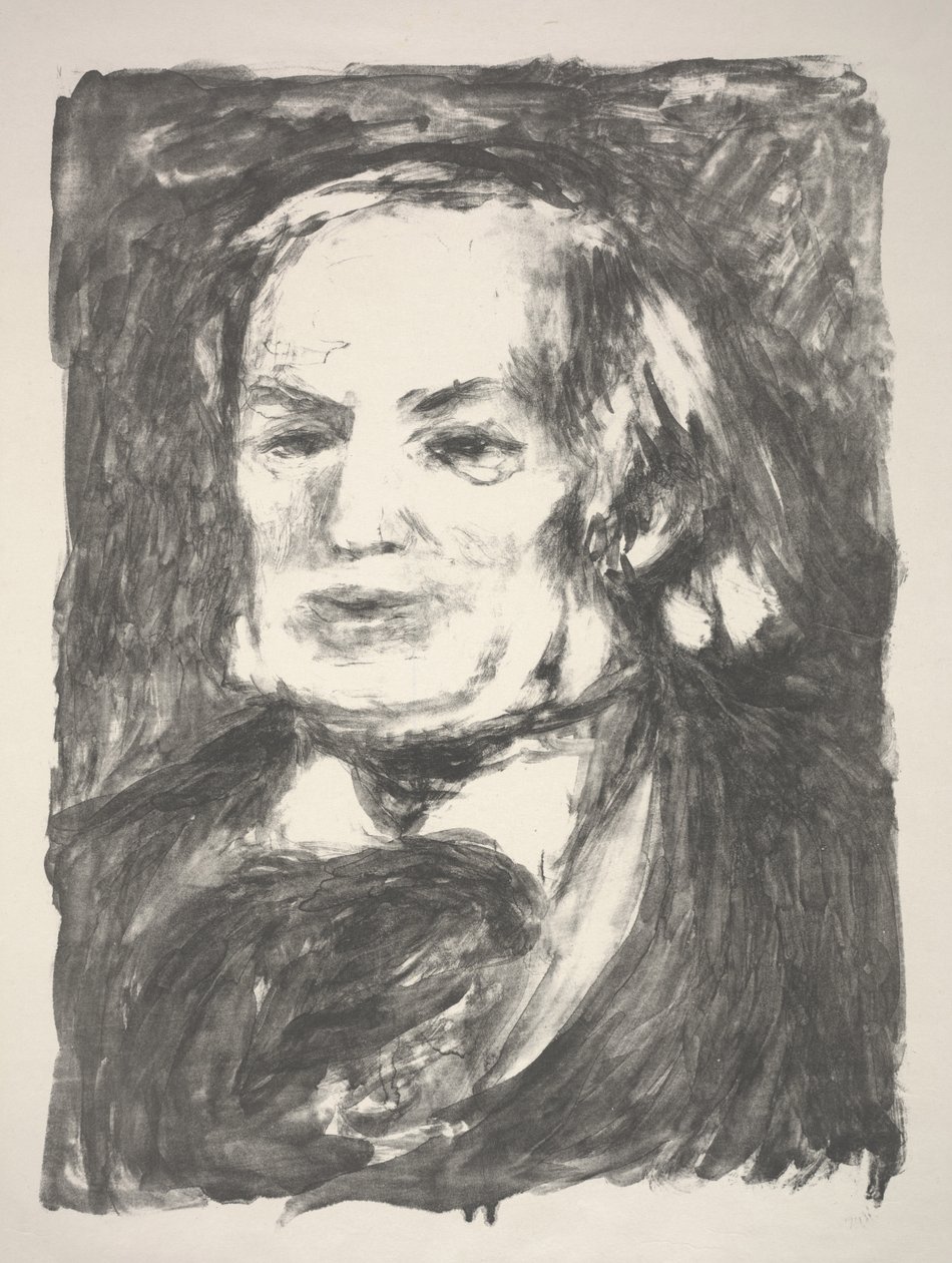 Portret Ryszarda Wagnera autorstwa Pierre Auguste Renoir