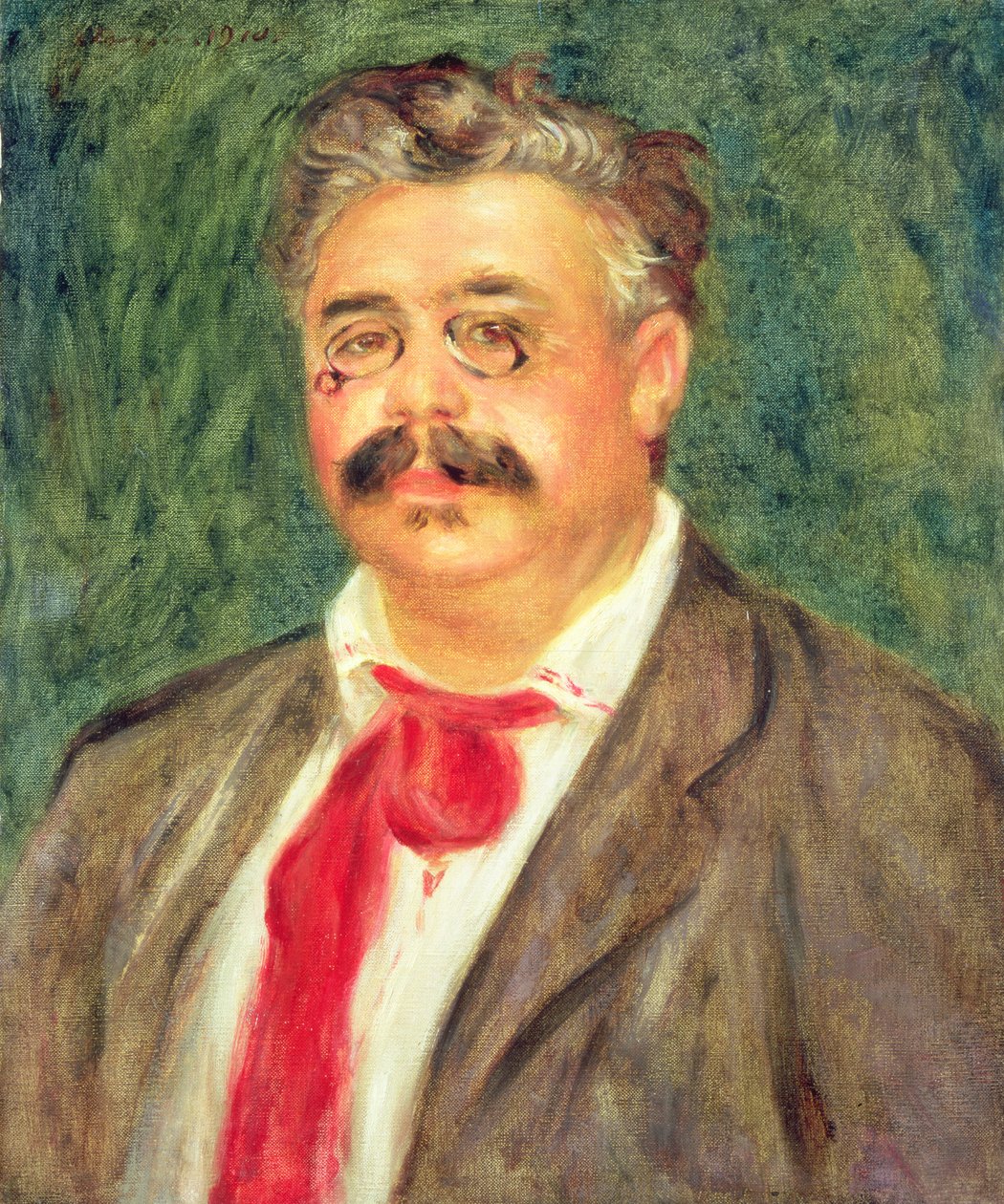 Portret Wilhelma Muhlfelda, 1910 autorstwa Pierre Auguste Renoir