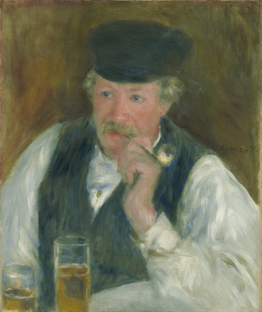 Ojciec Fournaise, 1875 autorstwa Pierre Auguste Renoir